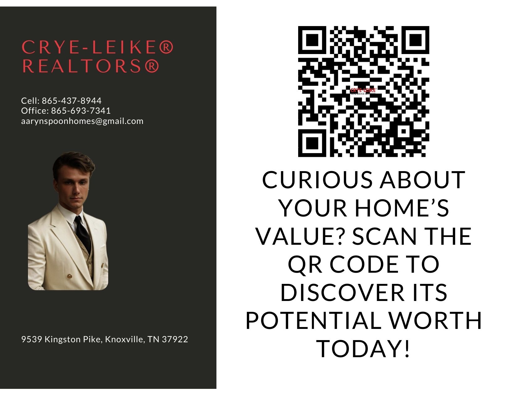 Crye-Leike® Home Value QR Card